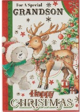 For A Special Grandson Happy Christmas